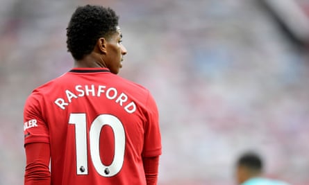A new kind of hero … Manchester United’s Marcus Rashford.