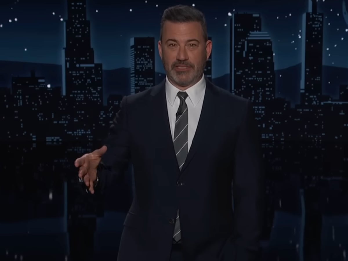 Jimmy Kimmel on Pete Hegseth, 'our secretary of war crimes' | Late-night TV roundup | The Guardian