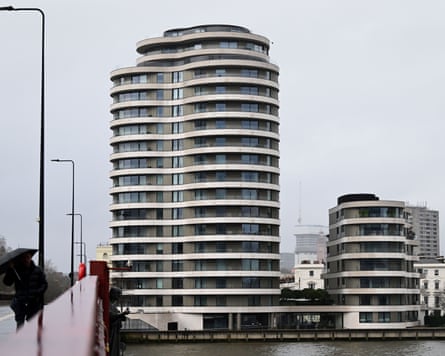 The Riverwalk, Millbank, London, a luxury Thames-side apartment building where British teenager Zac Brettler, 19, fell from the 5th floor in 2019 in mysterious circumstances.