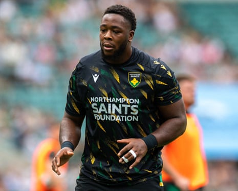 Emmanuel Iyogun of Northampton Saints