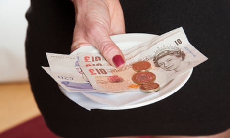 Keep the change? New apps are helping waiting staff keep a watchful eye on gratuities.