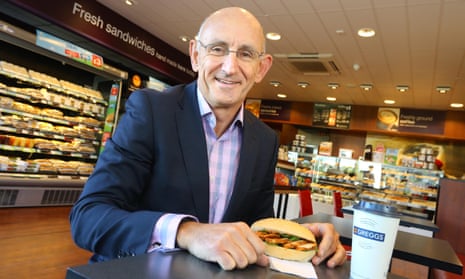 Roger Whiteside said about 70 out of more than 2,000 Greggs outlets had been affected by Covid-related absences and expected the number would rise.