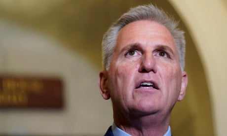 McCarthy ‘doing Trump’s bidding’ by backing Biden impeachment inquiry, president’s campaign spokesperson says – live