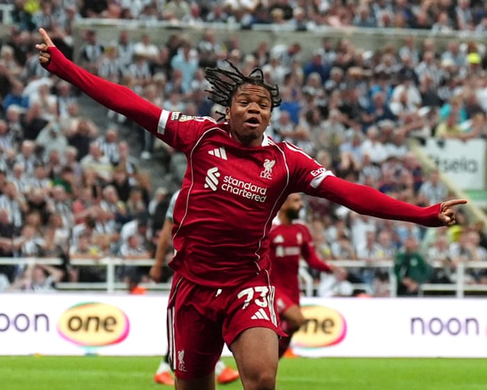 Liverpool reward Rio Ngumoha’s promise with first professional contract