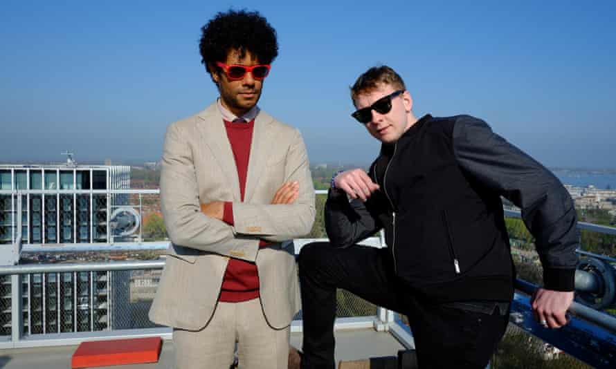 The last time Joe Lycett appeared in Travel Man – with previous host Richard Ayoade.