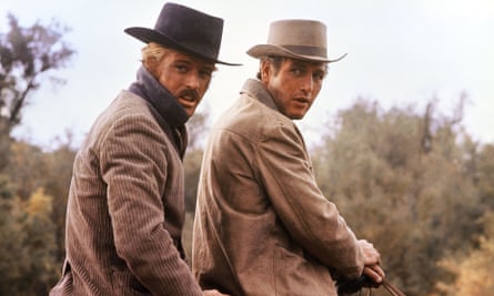 Great double act … with Robert Redford in Butch Cassidy and the Sundance Kid (1968).