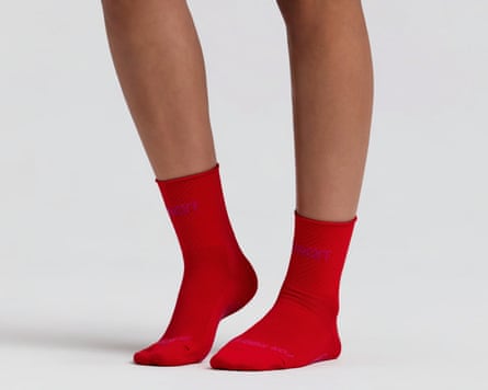 Summer running essentials: my nine must-haves to staying cool while training for a half-marathon | life and style A photo of bandit lite stripe jacquard socks