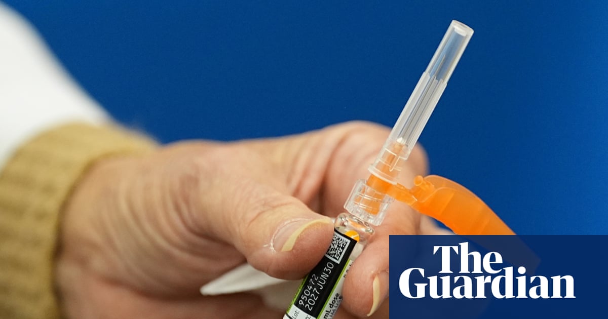 Flu cases rise on west coast earlier than usual as US officials encourage vaccine