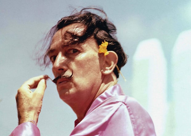 Dalí in Cadaqués, Spain, in the 1950s.