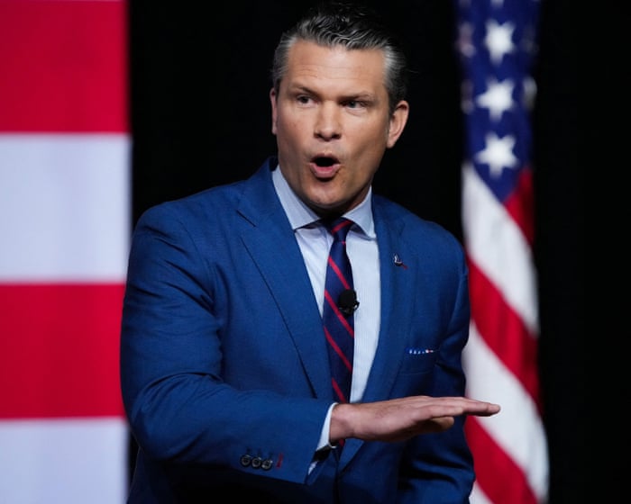 Pete Hegseth fires US navy chief of staff