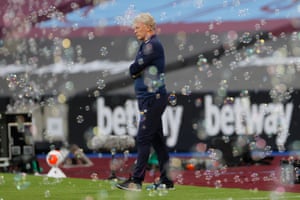 The London Stadium bubbles have continued in the absence of fans.