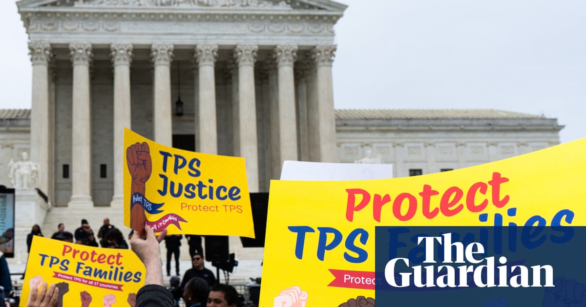 US supreme court allows Trump administration to strip Haitians and Syrians of protected status