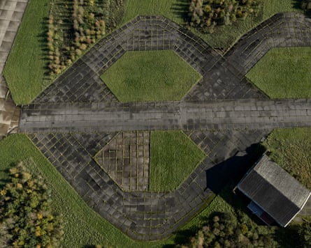 An aerial view of part of the former Wethersfield military base