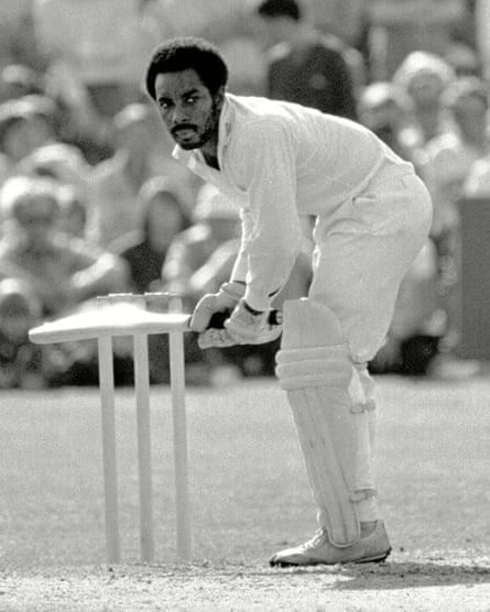 Roland Butcher playing for Middlesex in 1981
