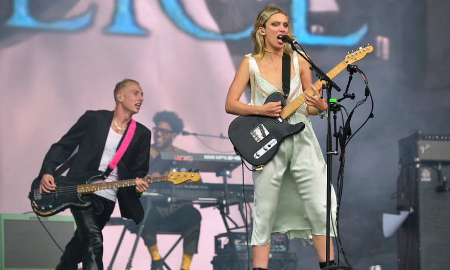Ellie Rowsell and Theo Ellis of Wolf Alice.