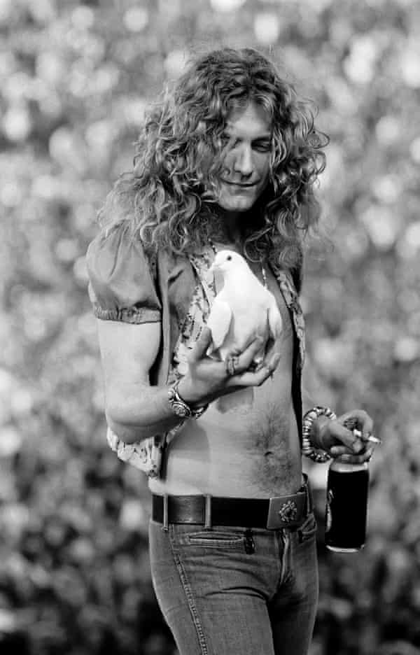 Neal Preston's best photograph: Robert Plant catches a dove | Art and design | The Guardian