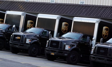 UPS cut hourly pay for many part-time workers earlier this year, as the company reported record profits of nearly $13bn in 2021.