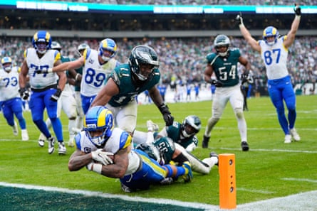 The Eagles let a big lead slip on Sunday