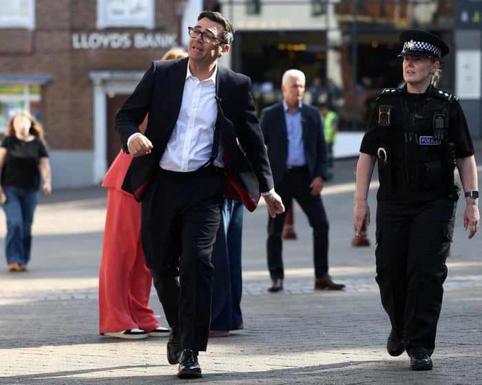 Andy Burnham's choice of suit braces sparks sartorial discussion