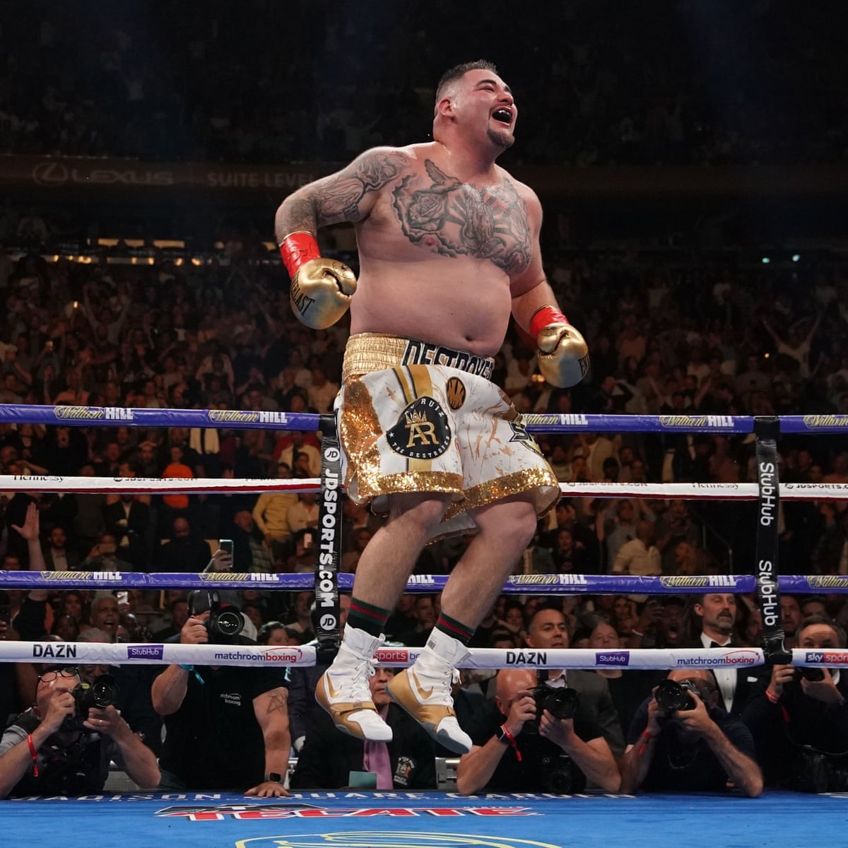 Remember Andy Ruiz Jr? You won't believe what he looks like now...