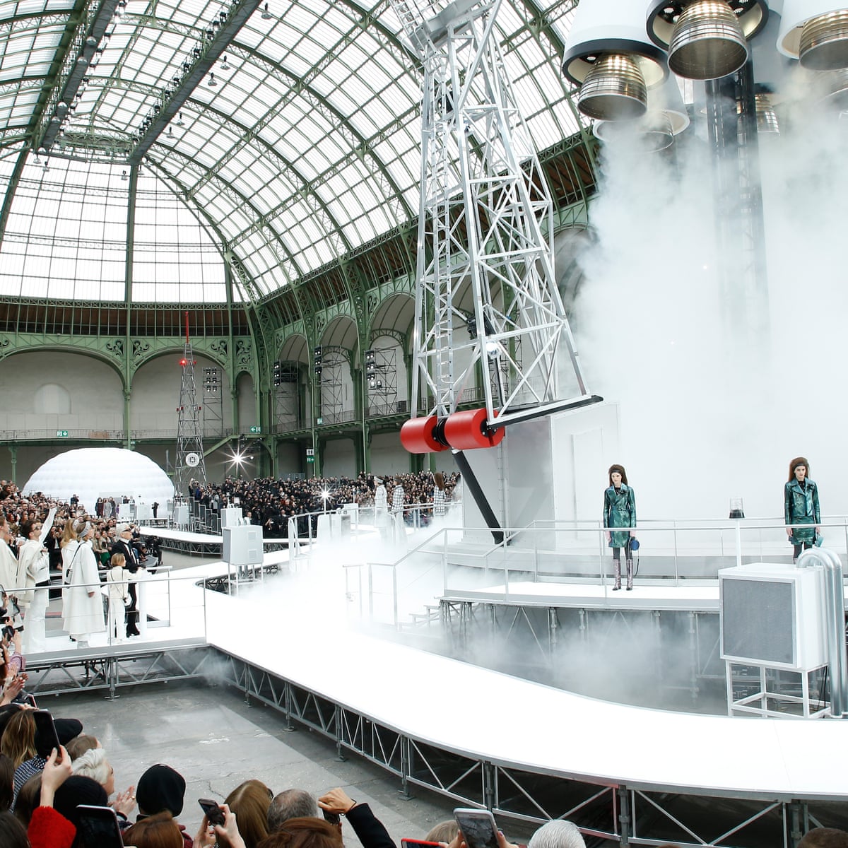 In Paris, Chanel lights the rocket under a new space race