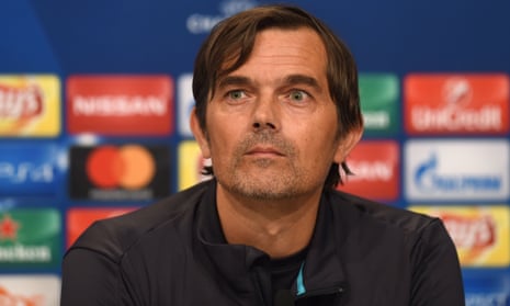 Phillip Cocu, pictured during his time as PSV Eindhoven’s coach, has been out of work since October.