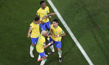 Brazil find their samba to struck into the World Cup last eight – Football Daily podcast