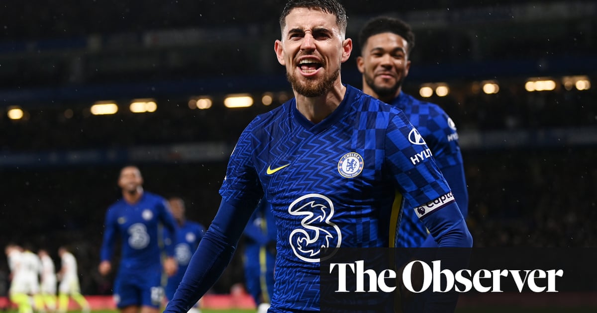 Jorginho’s injury-time penalty gives Chelsea dramatic victory over Leeds