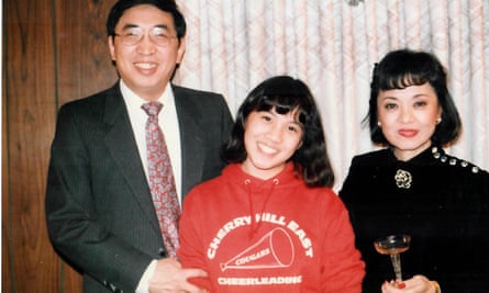 Angela Duckworth with her parents.