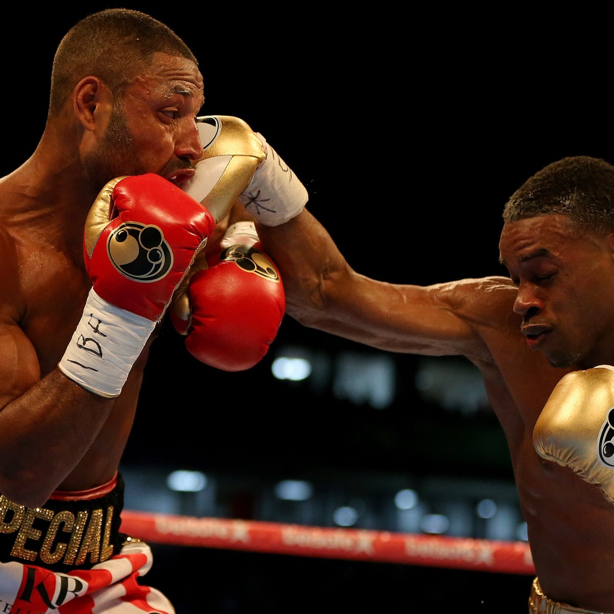 Errol Spence Jr Stops Kell Brook In 11th Round To Win Ibf Welterweight Title Sport The Guardian
