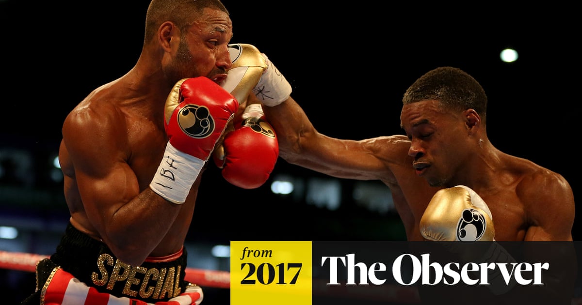 Errol Spence Jr Stops Kell Brook In 11th Round To Win Ibf Welterweight Title Sport The Guardian