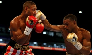 Errol Spence Jr Stops Kell Brook In 11th Round To Win Ibf Welterweight Title Sport The Guardian
