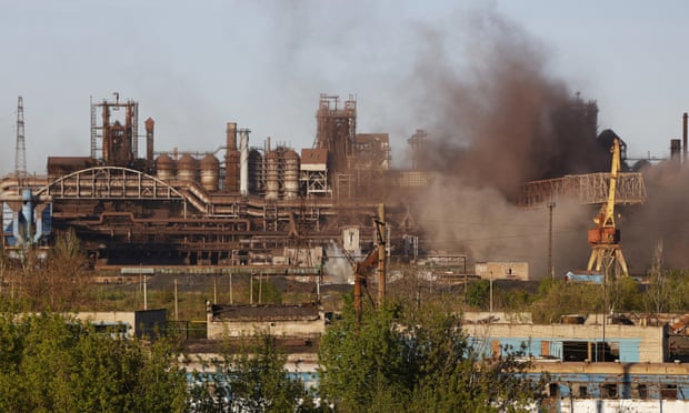 Azovstal steel mill in Mariupol