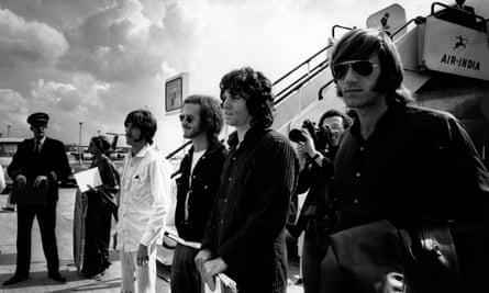 ‘Jim was Dionysus’ … from left, John Densmore, Robby Krieger, Jim Morrison, and Ray Manzarek.