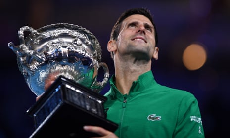 Novak Djokovic started the 2020 season with victory at the Australian Open.