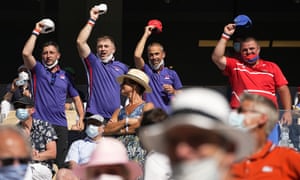 Novak Djokovic fans doff their caps to their hero.