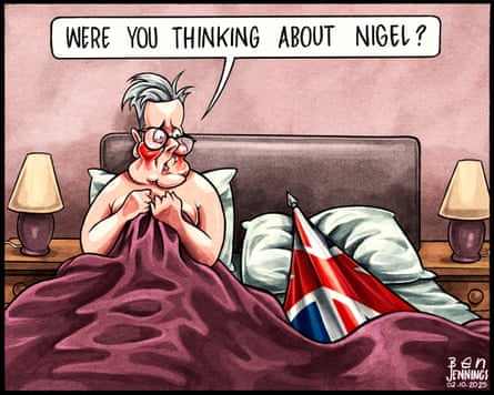 Ben Jennings on Keir Starmer’s anxieties over Nigel Farage