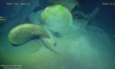 USS Juneau, warship that sank with 600 aboard, discovered 4km down in Pacific | Second world war | The Guardian