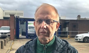 Simon Gouldstone found on Tuesday that his father was aware at home.