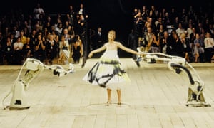Shalom Harlow at the Alexander McQueen show, SS99