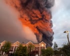 Warehouse near Moscow on fire after Ukrainian drone attack – video