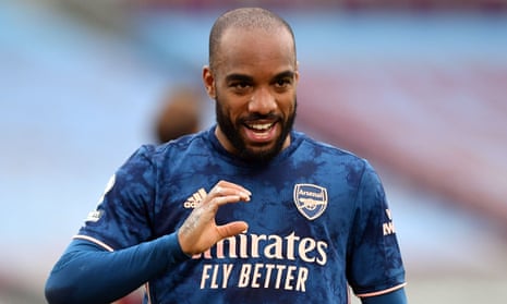 Alexandre Lacazette has started the past two Arsenal games, scoring a match-winning penalty against Spurs and a dramatic equaliser at West Ham.