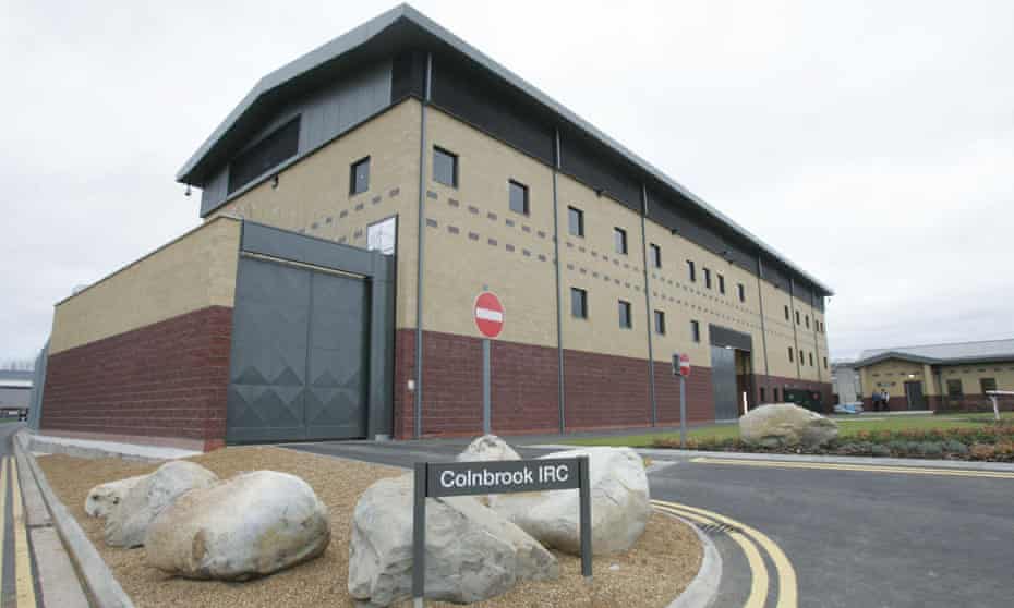 The Colnbrook Immigration Removal Centre near Heathrow, where Miroslaw Zieba is detained.