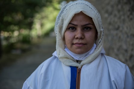 Nilab Sadat, 27, is one of the women working towards preventing the spread of Covid-19.