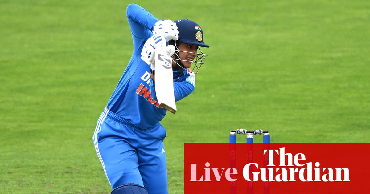 England v India: series-deciding third women’s cricket ODI - live