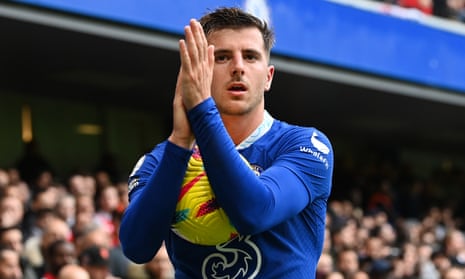 Mason Mount pictured during Chelsea’s game at home to Arsenal this month