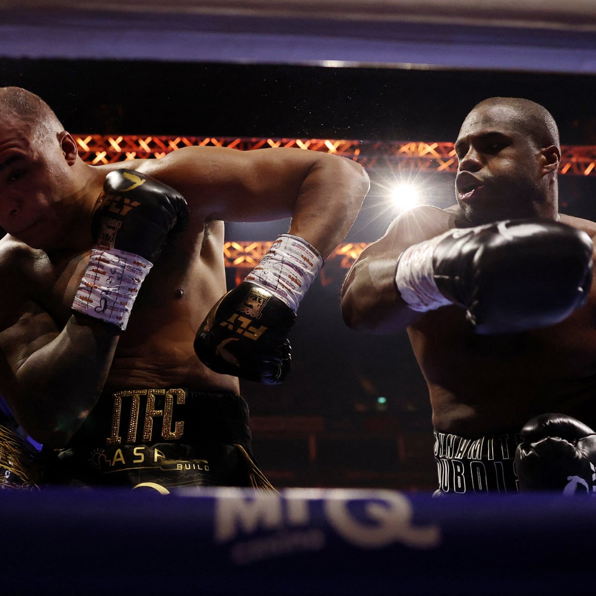 Daniel Dubois delivers devastating second-round stoppage of Fabio Wardley to retain WBO title