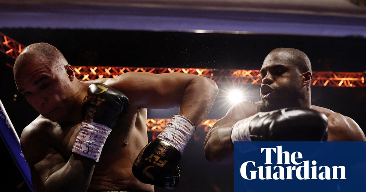 Daniel Dubois delivers devastating second-round stoppage of Fabio.
