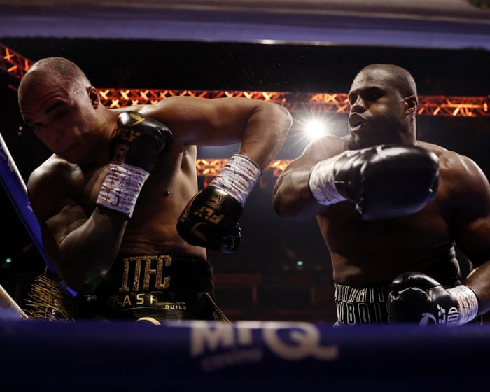 Daniel Dubois delivers devastating second-round stoppage of Fabio Wardley to retain WBO title
