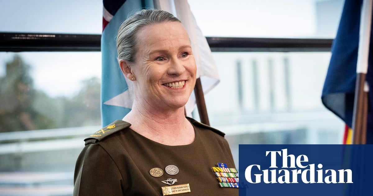 Susan Coyle to be first woman to lead Australian army in deeply historic moment'